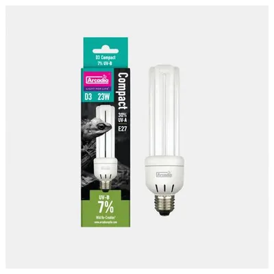 Productafbeelding van Arcadia D3 Compact lamp 7% UVB 23W
