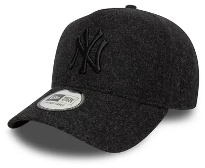 Zdjęcie produktu dla New Era A-Frame Snapback Cap MELTON New York Yankees schwarz