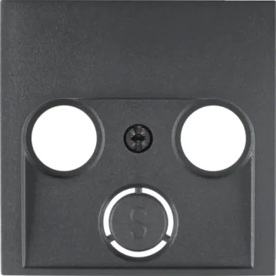 Zdjęcie produktu dla Berker 12031606, Antracyt, Termoplastyczny, Konwencjonalny, Berker, S.1/B.3/B.7, 55 mm
