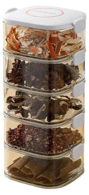Immagine prodotto di Contenitore trasparente per erbe aromatiche con tecnologia di sigillatura
