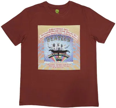 Immagine prodotto di The Beatles - Maglietta "Magical Mystery Tour" per bambini/ragazzi Unisex RO10177 (XL) (Rot)