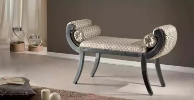 Produktbild von Sitzbank Polsterbank Wohnzimmer Luxus Klassische Hocker Sitzmöbel