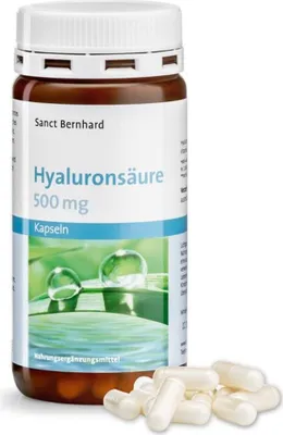 Produktbild von Sanct Bernhard Hyaluronsäure 500 mg – 90 Kapseln