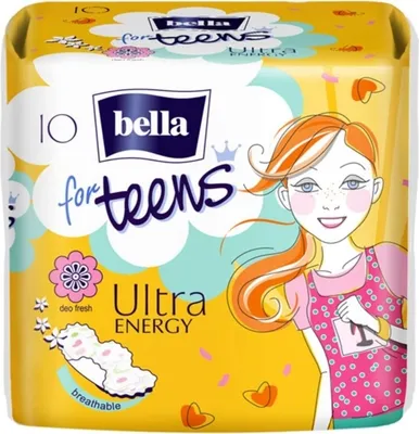 Zdjęcie produktu dla Bella For Teens, Ultra podpaski higieniczne, 10 sztuk