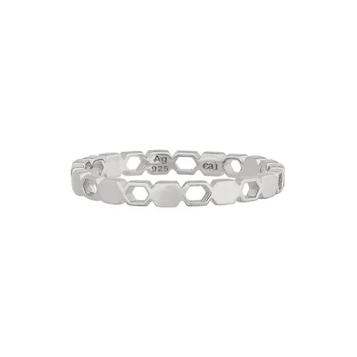 Produktbild von cai Ring 925/- Sterling Silber weiß 058 (18,5) ohne Stein 274270232