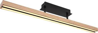 Produktbild von Globo Lighting|Deckenleuchte Metall schwarz matt, LED