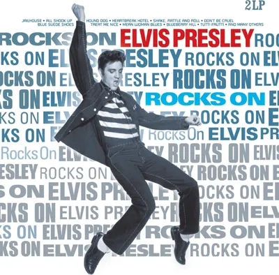 Produktbild von Elvis Presley - Rocks On (Limited Edition) (Blue Coloured) (180 g) (2 LP)