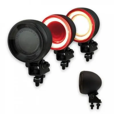 Immagine prodotto di Fanale posteriore a LED Bullet nero opaco colorato