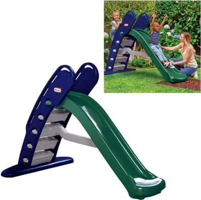 Produktbild von Little Tikes Giant Slide- Jungle, 2 Jahr(e), 6 Jahr(e), 17,4 kg, Blau, Grün