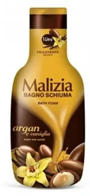 Immagine prodotto di Malizia | Gel doccia all'olio di argan e vaniglia - 1 l - per tutti i tipi di pelle - idratante e nutriente