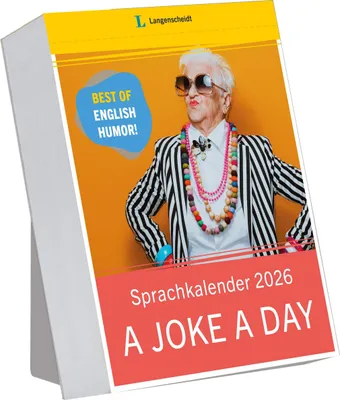 Produktbild von Langenscheidt Kalender A Joke a Day 2026