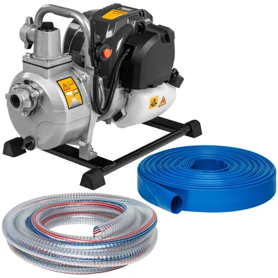 Produktbild von TEXAS Benzin Wasserpumpe WP358S 4-Takt mit 25m Schlauchset 12000 l/h