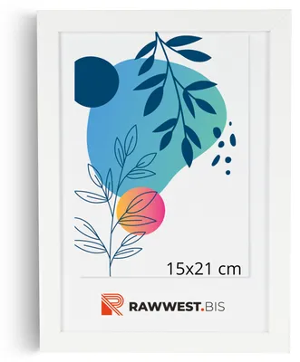 Produktbild von RAWWEST.BIS Rahmenloser Bilderrahmen 15x21 cm Cliprahmen mit Kunstglas Plexi