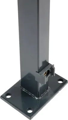 Produktbild von Floraworld Zaunpfosten 89,3 x 6 x 4 cm anthrazit