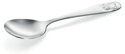 Produktbild von 60x Kinderlöffel Amelie Bär, Kinderbesteck Edelstahl 18/10, Löffel 14 cm