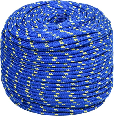 Produktbild von vidaXL Bootsseil Blau 6 mm 50 m Polypropylen