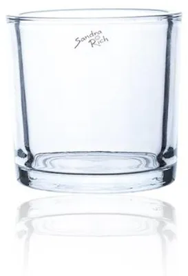 Produktbild von 6er Set Teelichthalter CYLI HEAVY H. 12cm D. 12,5cm rund klar Sandra Rich
