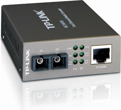 Obrázok produktu pre TP-Link MC100CM, 1000 Mbit/s, IEEE 802.3, IEEE 802.3u, IEEE 802.3x, Gigabit Ethernet, 1000 Mbit/s, 100BASE-FX, Cat3, Cat4, Cat5, Cat5e