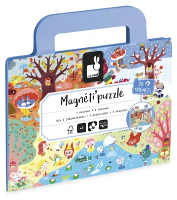 Zdjęcie produktu dla Janod Janod Mangetipuzzel - Straż Pożarna, 36 elementów