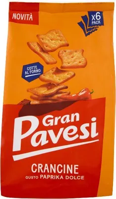 Produktbild von Crancine Paprika-Kekse 180g - Gran Pavesi