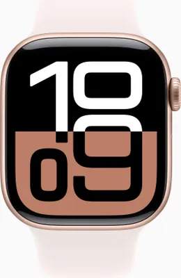 Produktbild von Apple Watch S10 Cell/46mm/Rose Gold/Sport Band/Light Blush/-M/L