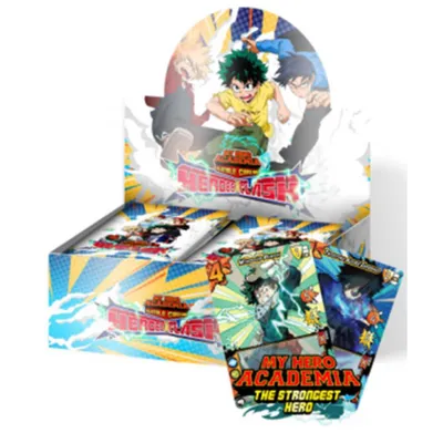 Produktbild von My Hero Academia Sammelkartenspiel - Booster Display Serie 3: Heroes Clash (24 Packs) - DE
