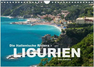 Produktbild von Die Italienische Riviera - Ligurien (Wandkalender 2026 DIN A4 quer), CALVENDO Monatskalender