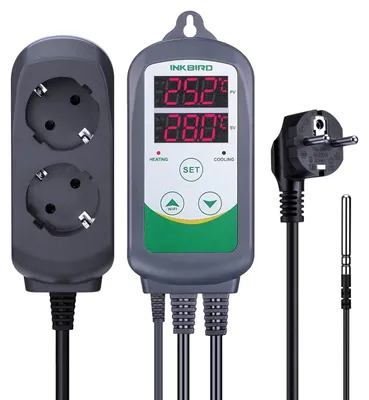 Productafbeelding van Digitale thermostaat - Verwarming en koeling - Sensor -50 tot 120 °C