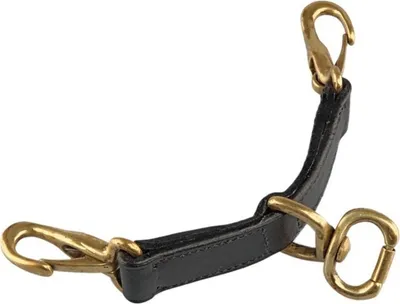 Produktbild von Blenheim - Longierbrille "Newmarket", Leder ER645 (28 cm) (Schwarz)