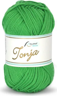Produktbild von Rellana Tonja,Topflappengarn,Schulgarn,100% Baumwolle,50g/85m 305 wiesengrün