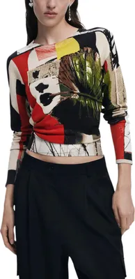 Produktbild von Desigual Frühlingspullover Grün : Größe - XL Größe: XL