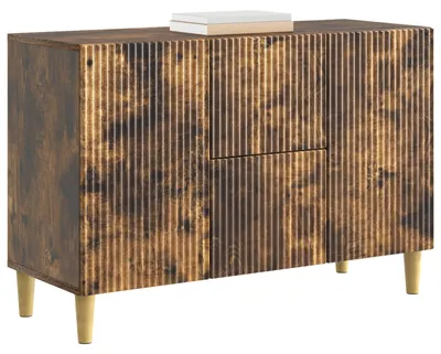 Image de Buffet Chêne fumé 89 x 34,5 x 60 cm Bois d'ingénierie