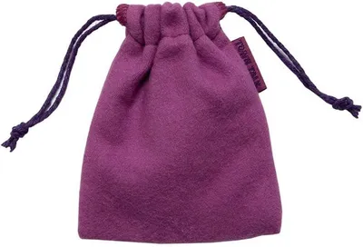 Imagen del producto de Bolsa rosa para joyería, resistente a arañazos, 1 unidad, para almacenamiento