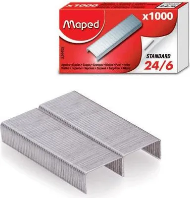 Image de Maped Heftklammern 24/6, verzinkt, Kleinpackung