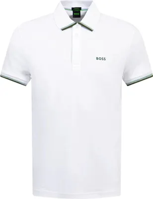 Produktbild von Boss Herren Poloshirt Weiß 50538185-100 Grösse XL