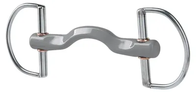 Produktbild von Beris Bits D-Ring Trense Konnex Zungenbogen Soft 18 mm Stangengebiss 140 mm