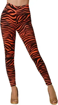 Immagine prodotto di Leggings a righe arancioni
