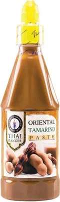 A bottle of Thai Dancer Oriental Tamarind Paste.