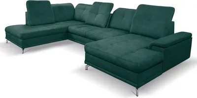 Produktbild von FurMeb24 - Ecksofa FOX U  - RECHTE SEITE , Sofa mit  Bettk€sten und Schlaffunktion - VENA 04