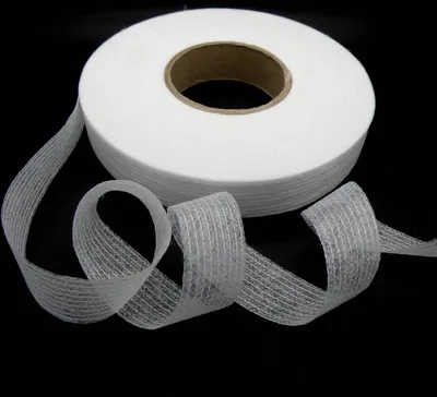 Produktbild von 100 Meter Bügelband, Fixierband, Saumband, 20mm