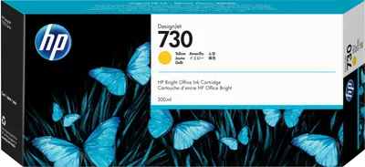 Obrázek produktu pro P2V70A HP 730 DNJ Tinte yellow HC 300ml