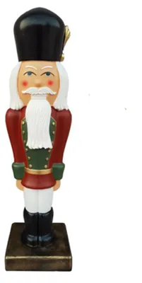 Zdjęcie produktu dla Dziadek do orzechów 97cm Statuetka Żołnierza Rzeźby Świąteczne Statuetki Dekoracja Dekoracja