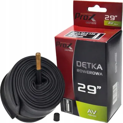Obrázek produktu pro Prox | Cyklistické duše 29" 1.90-2.125 - Černá - Vysoce kvalitní a odolná - Ideální pro elektrokola