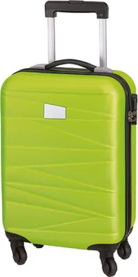 Immagine prodotto di L-merch 56-02044 | Valigia trolley Padova - Colore: Verde chiaro - Misure: 55 x 35 x 20 cm