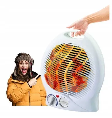 Produktbild von Elektrischer Heizlüfter 2000W FH-04 weiß