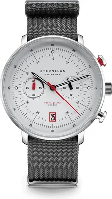 Immagine prodotto di Orologio da uomo Sternglas, colore grigio, modello Sternglas-S01-HC10-FI04