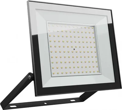 Produktbild von Spectrum LED Fluter Noctis Lux 4 Schwarz IP65 100W 8700lm kaltweiß 6000K 100°