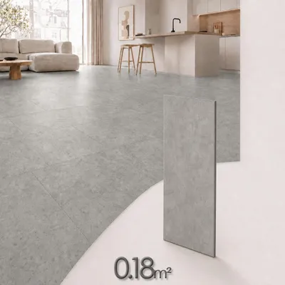 Produktbild von SPC Klick Vinylboden 4 mm wasserfest 60 x 30 cm – Designboden in verschiedenen Dekoren für Bad, Küche, Flur und Wohnräume