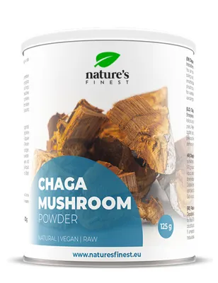 Produktbild von Chaga Mushrom - Pulver mit Chaga - 125 g