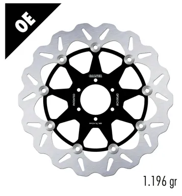 Produktbild von Bremsscheibe Galfer 2x DF061CW WAVE® Complete schwimmend vorne 296x5mm für Honda